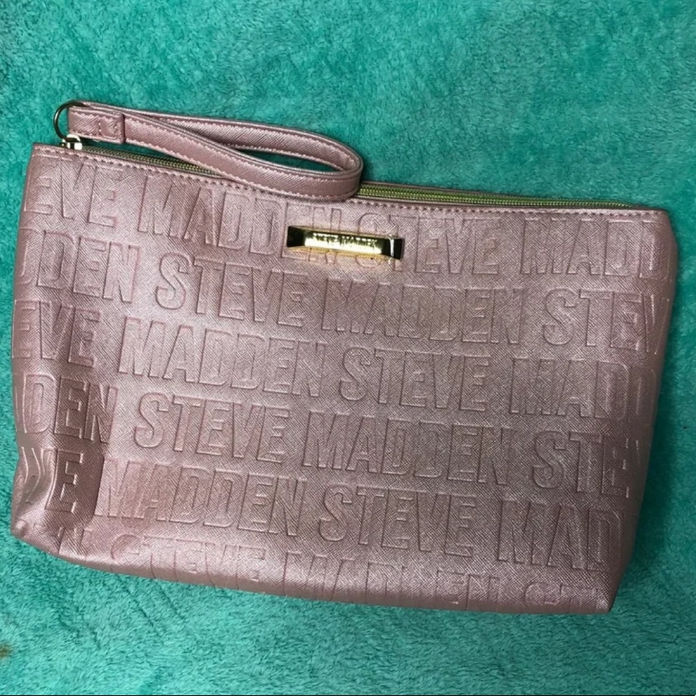 Steve Madden Rose Gold Clutch